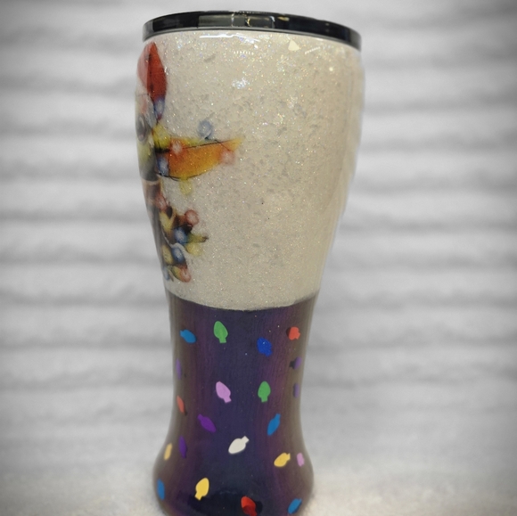 22 oz baby yoda tumbler, glow in the dark - Picture 3 of 9